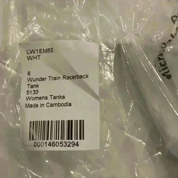 Lululemon- Wunder train  Racerback Tank - Picture 5 of 5